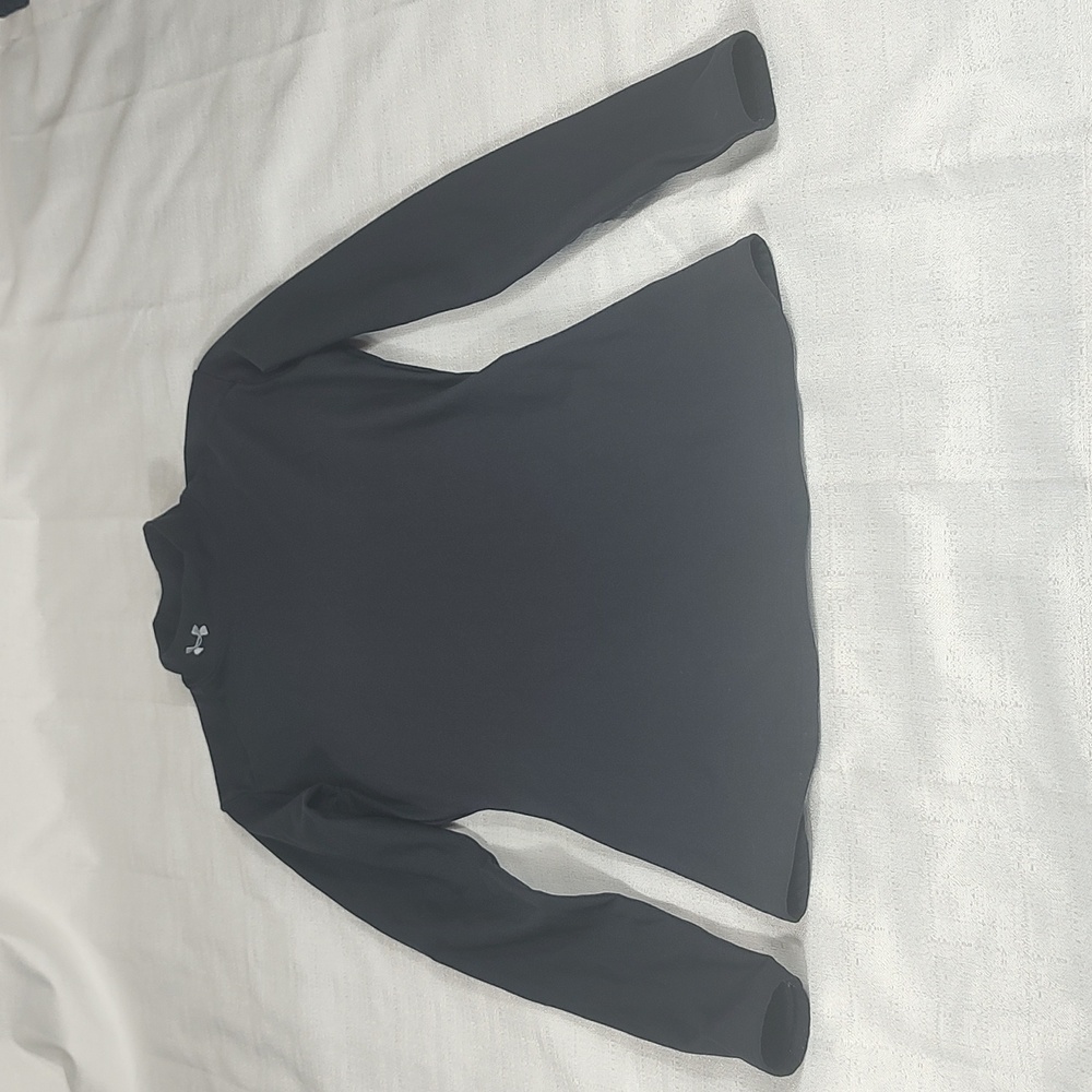 Under Armour Lightweight Long Sleeve Thermal Top Black Women's Size Medium